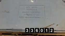 Gebruikte Toyota ECU OEM AM-336012 voor Yaris 2001