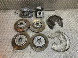 Set bromsskivor & bromsok OEM w190 55 5525