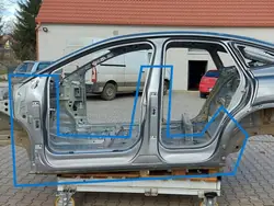 Audi Q4 E-TRON Linke Säule OEM AUDIQ4ETRONSŁPPROGL