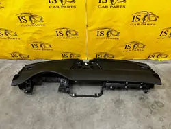 OEM instrumentbräda konsol svart läder 2 krockkuddar Porsche Panamera