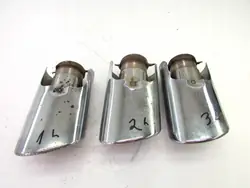 Mercedes W251 chroom uitlaatpunt links 70/120mm