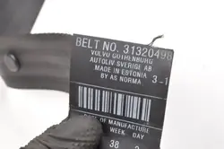 Volvo Säkerhetsbälte OEM 31320498 Vänster Fram Begagnad