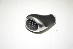 Pomo de mudanças OEM 17018023233 BMW F20 Couro - 6 Velocidades