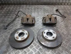 Discos y pinzas de freno delanteros OEM ZACISK LEWY PRZÓD I30