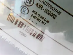 Vitre arrière OEM 16833069433 pour Mercedes Classe C W204