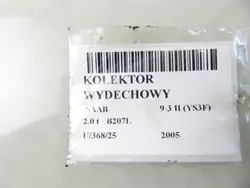 Collecteur d'échappement Saab OE 12786716 - Occasion