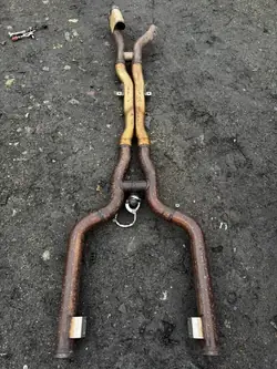Auspufftopf OEM GGB3848 für Mercedes C63 AMG