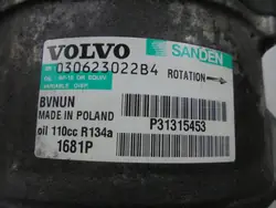 Volvo OE P31315453 Compresseur de Climatisation