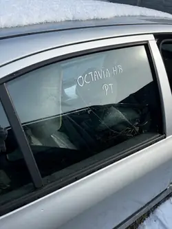 SKODA OCTAVIA 1 I HB 96-2010 Rechter Achter Neergaand Glas