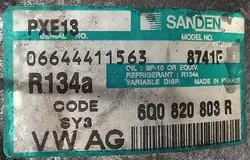 Compresseur de climatisation Volkswagen OE 6Q0820803R