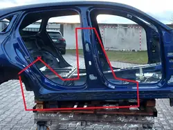 Pilier Central Droit Mercedes EQC 400 W293 OEM