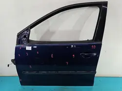 Left Front Door VW Polo IV 9N Blue LB5N OEM IMPRK1382591