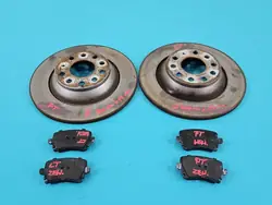 OEM IMPRK1464176 Audi A6 C6 Bakre Bromsskivor & Belägg