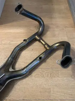 Kromattu pakokeräin OEM 8555262 BMW K52:lle