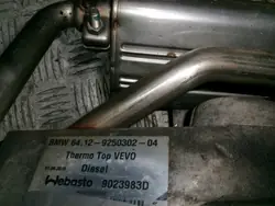 Chauffage Webasto Diesel BMW 5 F10 F11 OEM 9250302