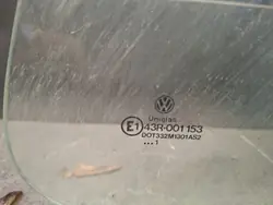 Gebrauchte rechte Heckscheibe OEM szyba prawy tyl vw polo 86c 97-01r