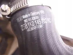 OEM 1K0145762HC Intercooler-putki Skoda Superb II 2.0 TDI:lle