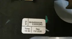 Bromspedalbas OEM 95300026 för Opel Mokka A Automat