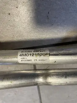 Tuyaux de refroidissement OEM 4M0121083K 9Y0122909B Porsche Cayenne