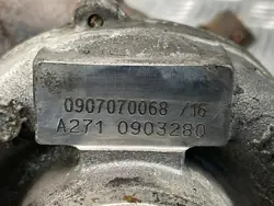 Turbo Mercedes-Benz E W212 180 A2710903280