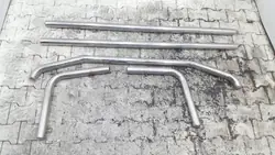 Conjunto Tubos Laterais OEM Dianteiro Traseiro Jeep Commander I 2008