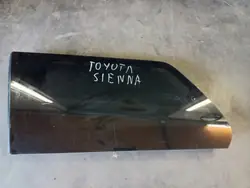 Toyota Sienna Vitre d'aile arrière gauche OEM SIENNA SZYBA LT