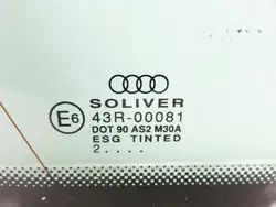 OEM SZYBA KAROSERYJNA LEWA TYLNA AUDI A4 B6 Avant (8E5) KOMBI