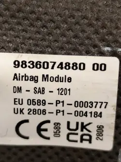 OEM 9836074880 Airbag framsäte vänster Opel Mokka