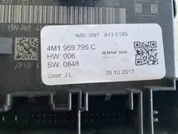 Módulo Puerta Trasera Audi A8 D5 OEM 4M1959795C