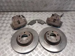 Gebrauchte Audi A6 C6 Vorderrad-Bremsscheiben, Beläge & Bremszangen