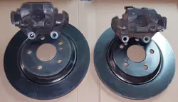 Pinças & Discos Travão Traseiro Mercedes W220 OEM W220ZACISKITARCZEKLOCKI