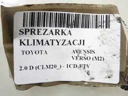 Compresseur Climatisation Toyota Avensis Verso 2.0 D OEM 4472204223