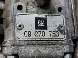 LPG/CNG-reducer OEM 09270753 för Opel Zafira A 1.6