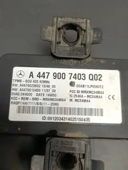 Capteur TPMS Mercedes-Benz Vito d'occasion OEM A4479007403
