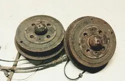 OEM BĘBNY HAMULCOWE TYŁ KOMPLETNY OPEL CORSA D ATI