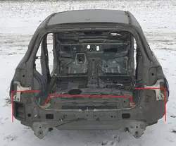 Poutre d'essieu arrière LAK.KER pour Citroen C4 Aircross