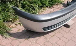 OPEL ZAFIRA A Parachoques Frontal Plateado OEM 1400132