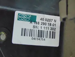 Mercedes A-Klasse Pedale OEM Ilza-111000- Gebraucht