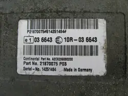 Módulo AdBlue Renault OEM 21870075P03 - Usado