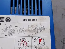Pyörän kompressoripumppu 8D0012615B VW Audi Seat Skoda