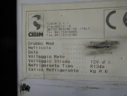 Käytetty Cifam ilmastointikompressori Cibin Pack S80S