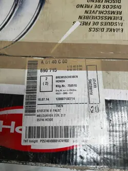 Disco de Freio Dianteiro Honda Civic VIII, Accord, CR-V 2