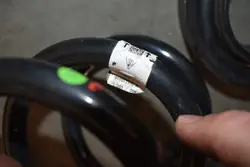 Muelles traseros OEM 971511115A para Porsche Panamera 971