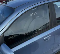 OEM CHEVROLET AVEO I T200 KALOS HB 03-06 vänster framdörrglas