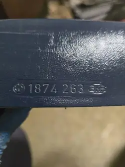 Poignée intérieure droite arrière BMW 5 E28 OEM 1874263