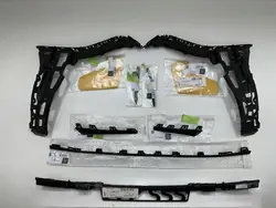 Moldurón parachoques trasero OEM A2068856303 Mercedes Clase C