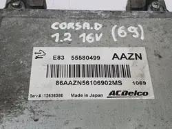 Unidade de Controlo Motor 55580499 AAZN para Opel Corsa D 1.2 16V