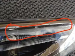 Porsche Cayenne II Luz DRL Halógena Esquerda Completa OEM