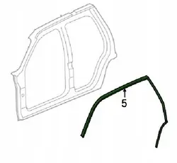 Joint de toit gauche OEM Escalade Yukon Tahoe 07-14
