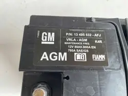 Batería AGM Opel 80Ah OEM 13495532 Start/Stop